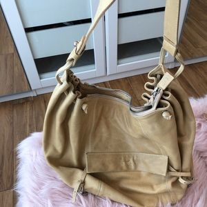 Large adjustable Saki hobo bag